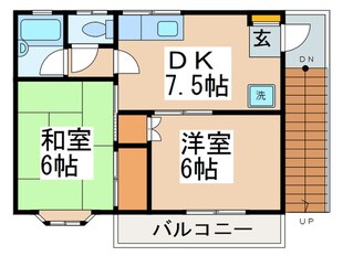 ファミリアハイツ立川の物件間取画像